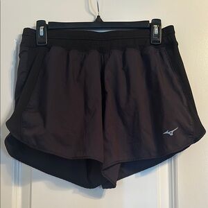 Mizuno Women's Black Running Shorts